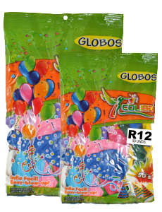globos colibri R12